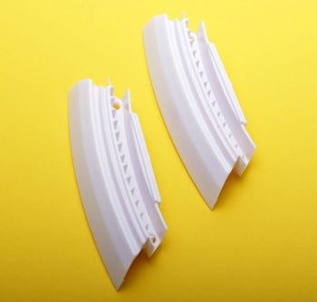 Защитная крышка ниппеля моноколеса GotWay Nikola (комплект - 2 части) white