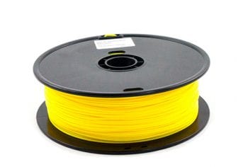 PLA пластик Wanhao, 1.75 мм, yellow, 1 кг