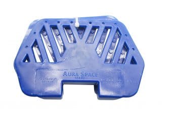 aura space pedals romb blue
