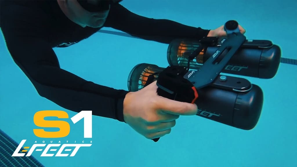 Электрический подводный скутер Lefeet S1 double